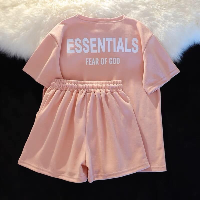 Hoàn tiền 15% - bộ cotton size đại mặc nhà bé gái essentials 2 tuổi - 15 tuổi 14kg-45kg