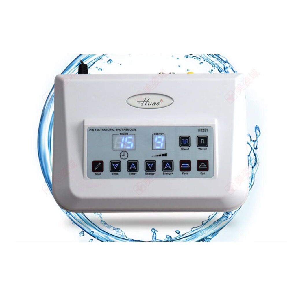 Máy hút chì thải độc 2 in 1 huas có chức năng đốt nốt ruồi