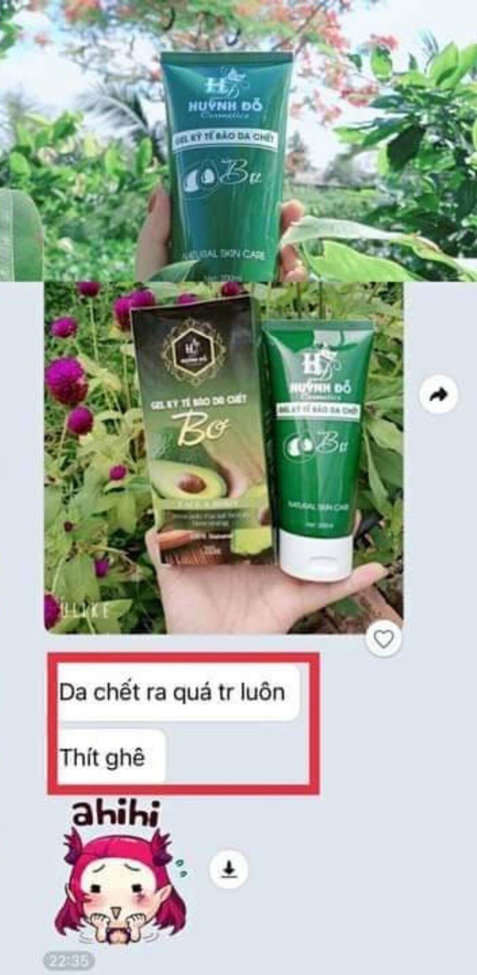 [HCM]GEL Kỳ Tế bào DA Chết huỳnh đỗ