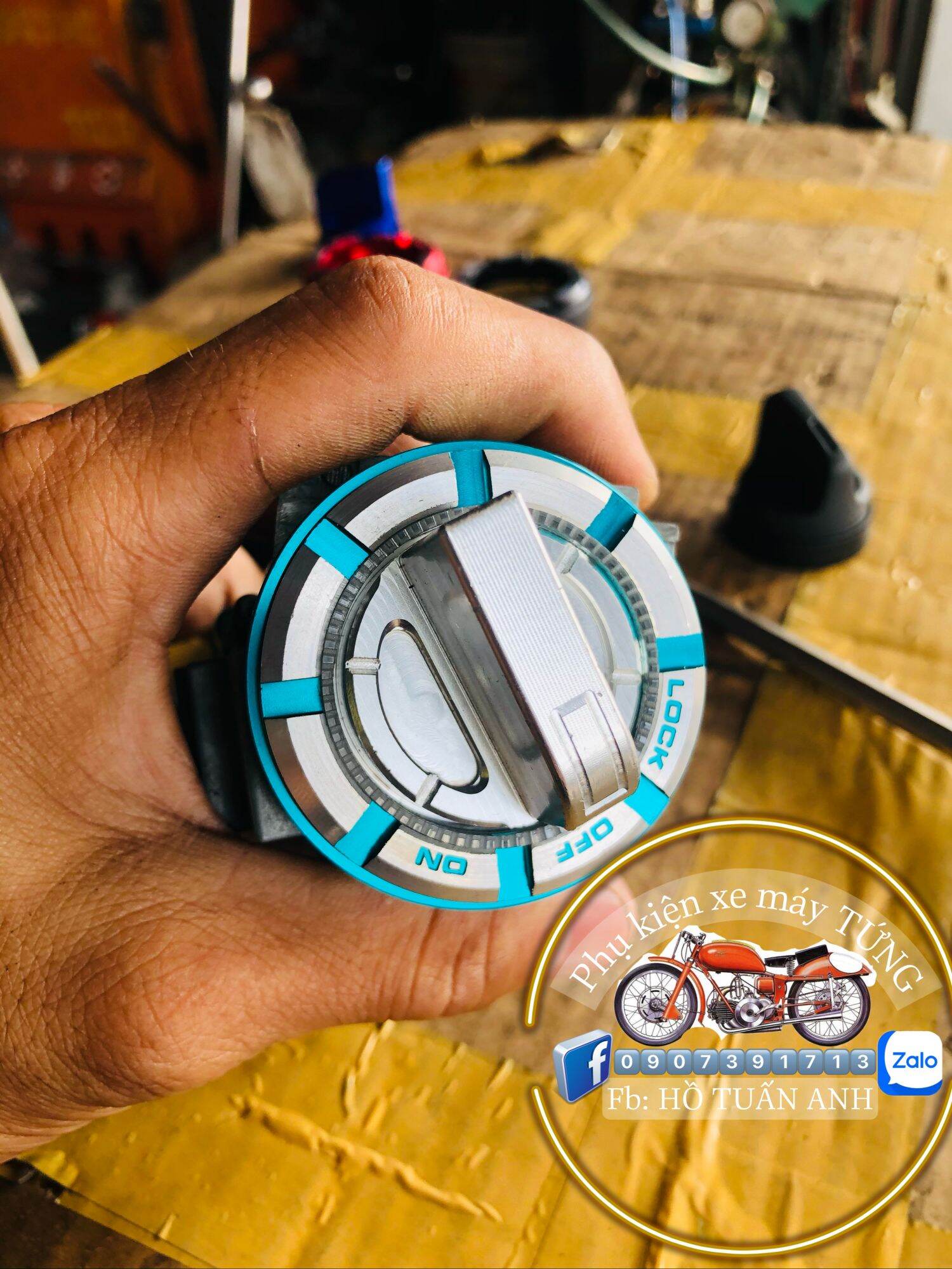 Khoá smartkey exciter 150  tích hợp Hyper