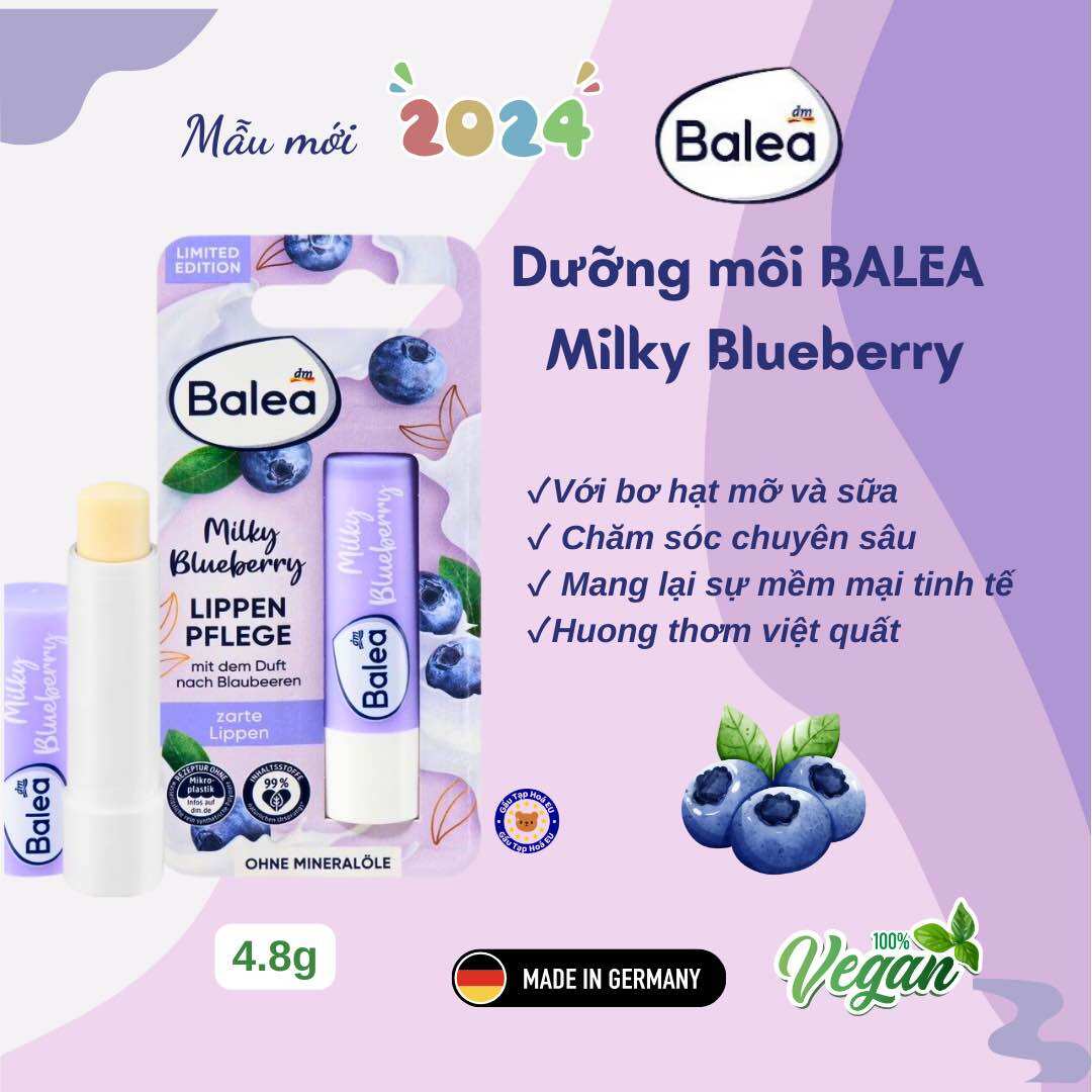 Son dưỡng môi Balea Nội địa Đức HERITE
