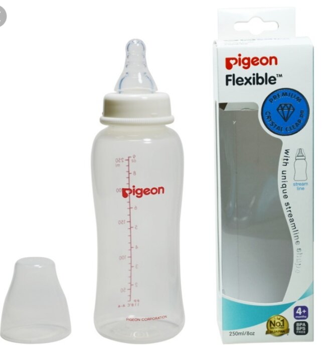 Bình sữa pigeon cổ hẹp 250ml