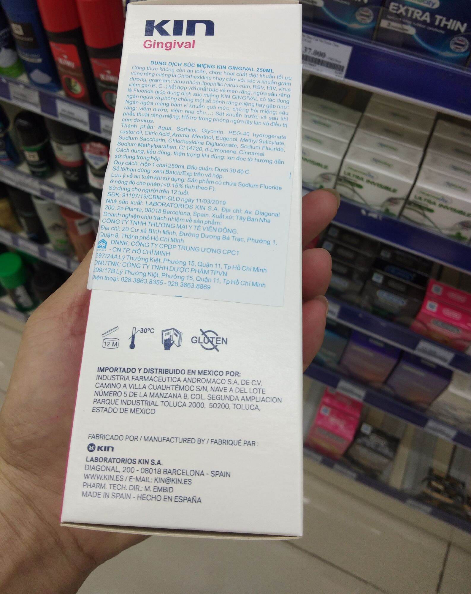 Nước Súc Miệng Skin 250ml