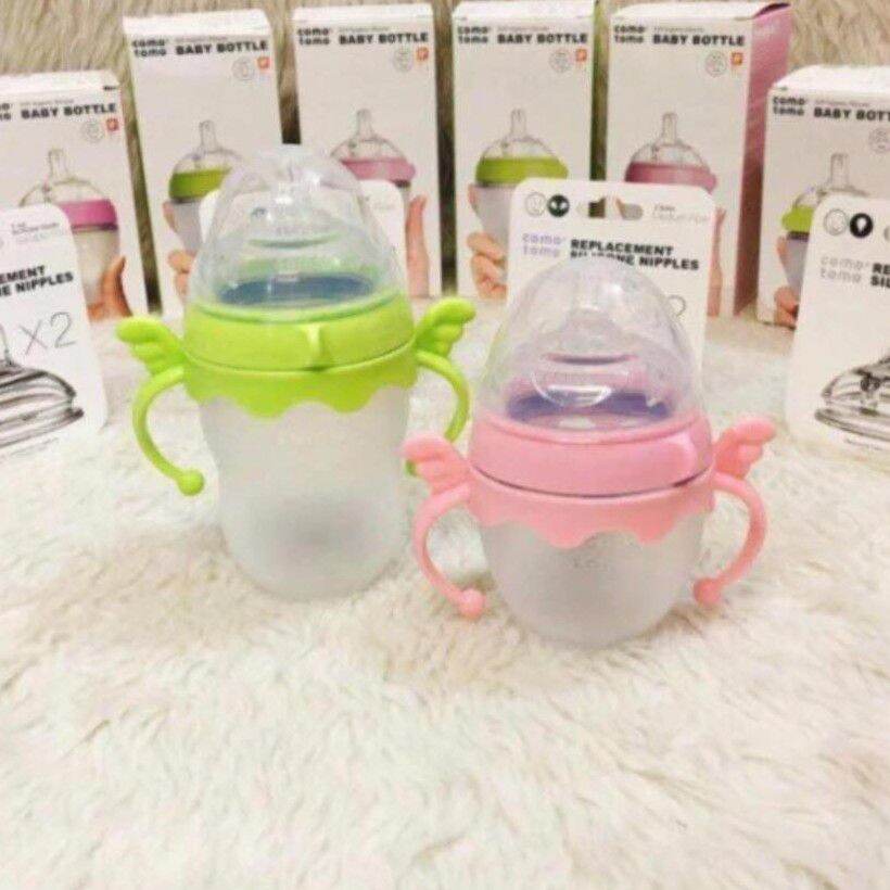 Nắp- Núm - cổ - thân - tay cầm comotomo lắp vừa 150/250ml