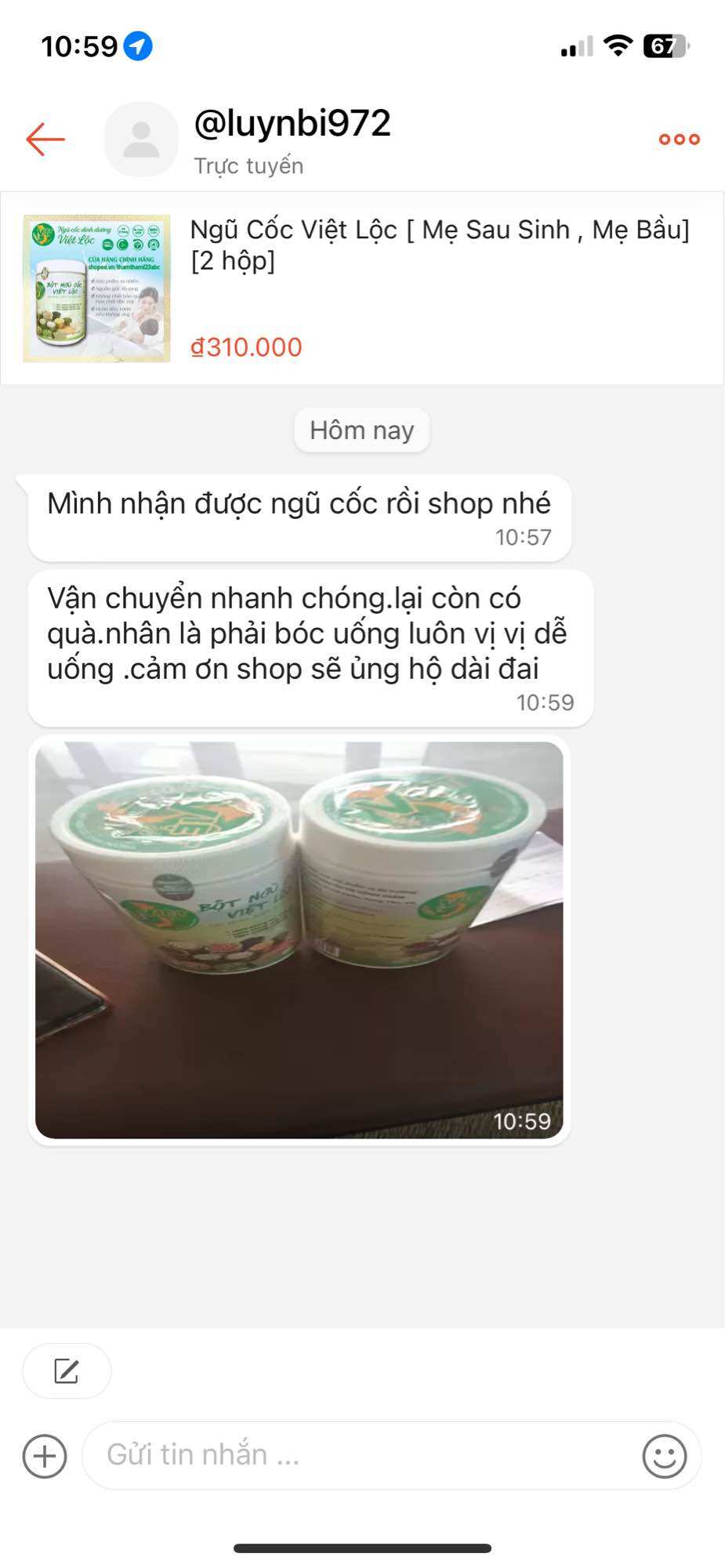 Ngũ Cốc Việt Lộc [Mẹ bầu-Mẹ sau sinh ]