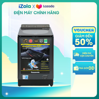 [GIAO TẠI HCM] Máy giặt Panasonic Inverter 12.5 Kg NA-FD125V1BV - Tự khởi động lại khi có điện - Xoáy nước siêu mạnh Water Bazooka - Giặt nước nóng StainMaster+