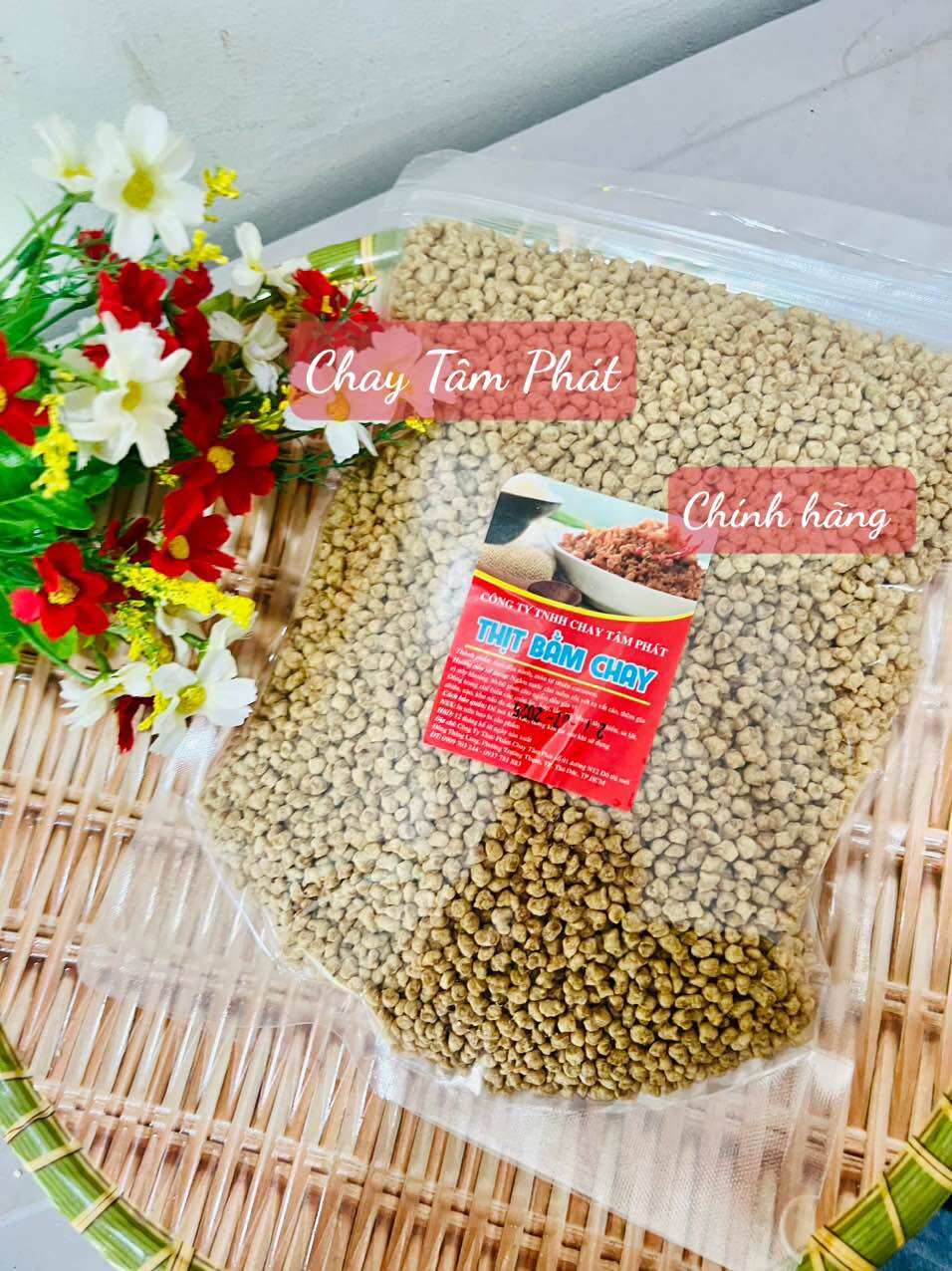  500g THỊT BẦM CHAY TÂM PHÁT   HSD 12 tháng cực thơm ngon tiện lợi  Công Nghệ Nhật 