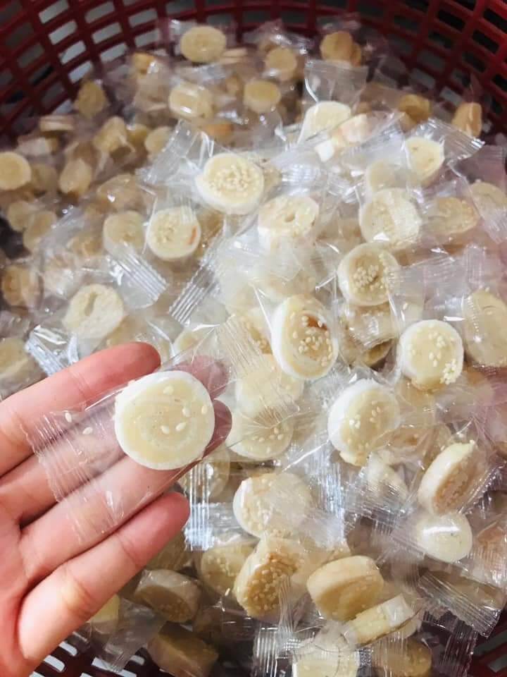 Kẹo dừa dứa non Hồng Vân 500g (Kẹo dừa non ít ngọt)