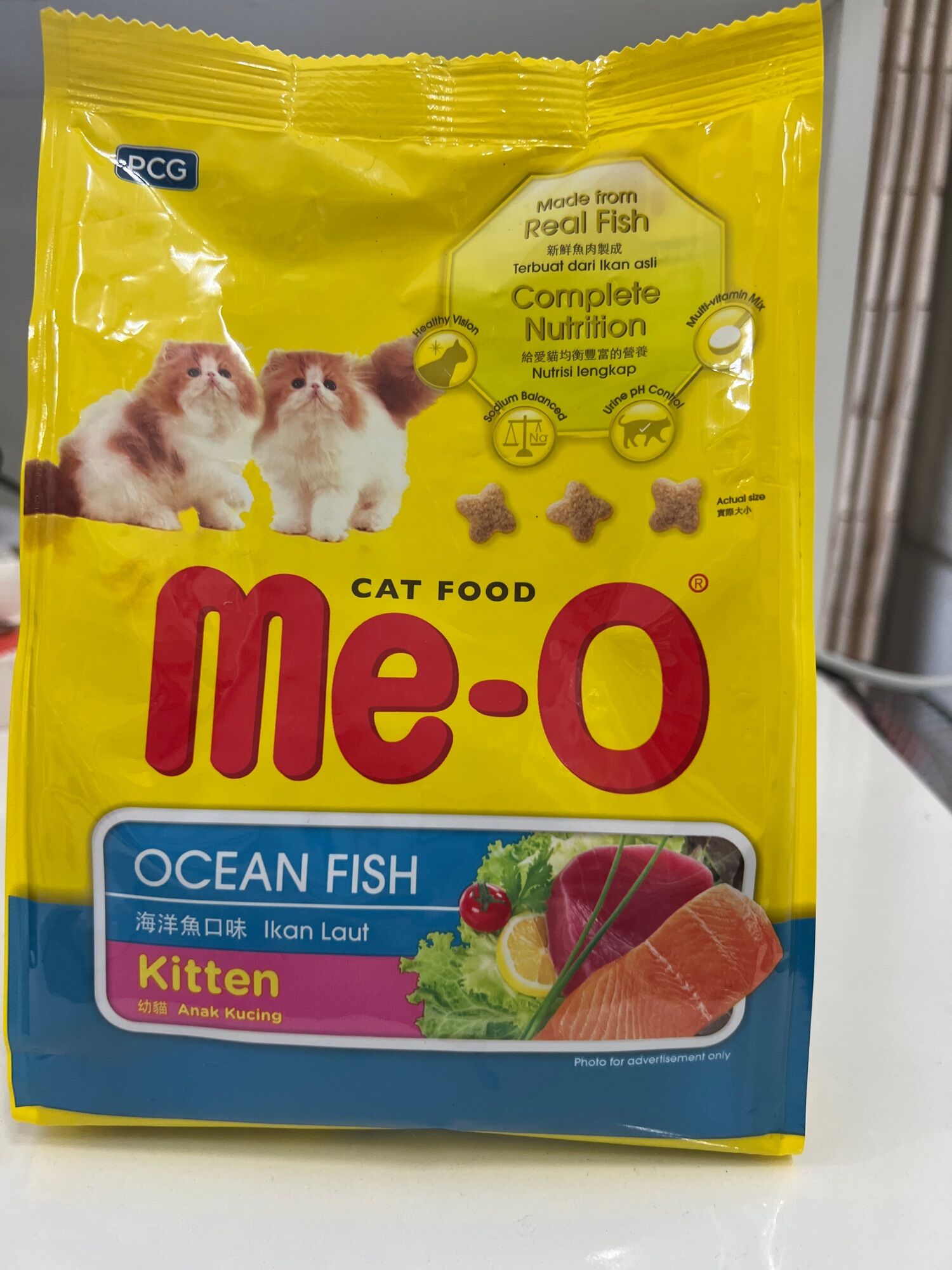 THỨC ĂN HẠT CHO MÈO CON ME-O KITTEN VỊ CÁ BIỂN