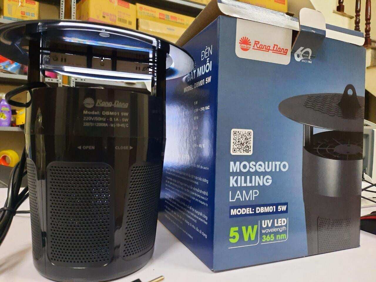Đèn bắt muỗi dbm01 5w rạng đông