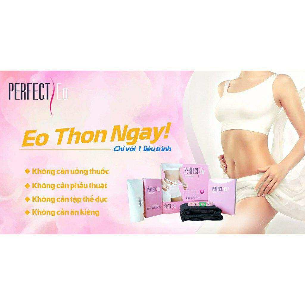 Đai Gen Nịt Bụng PERFECT EO Giảm Eo,Tan Mỡ Bụng, Vòng Eo Hoàn Hảo 60, 3 Đai Thông Minh. Free Ship
