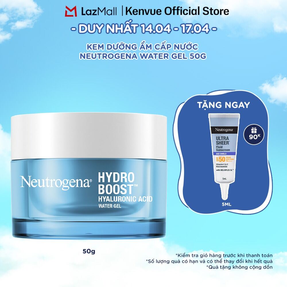Kem dưỡng ẩm cấp nước Neutrogena Hydro Boost Water Gel 50g