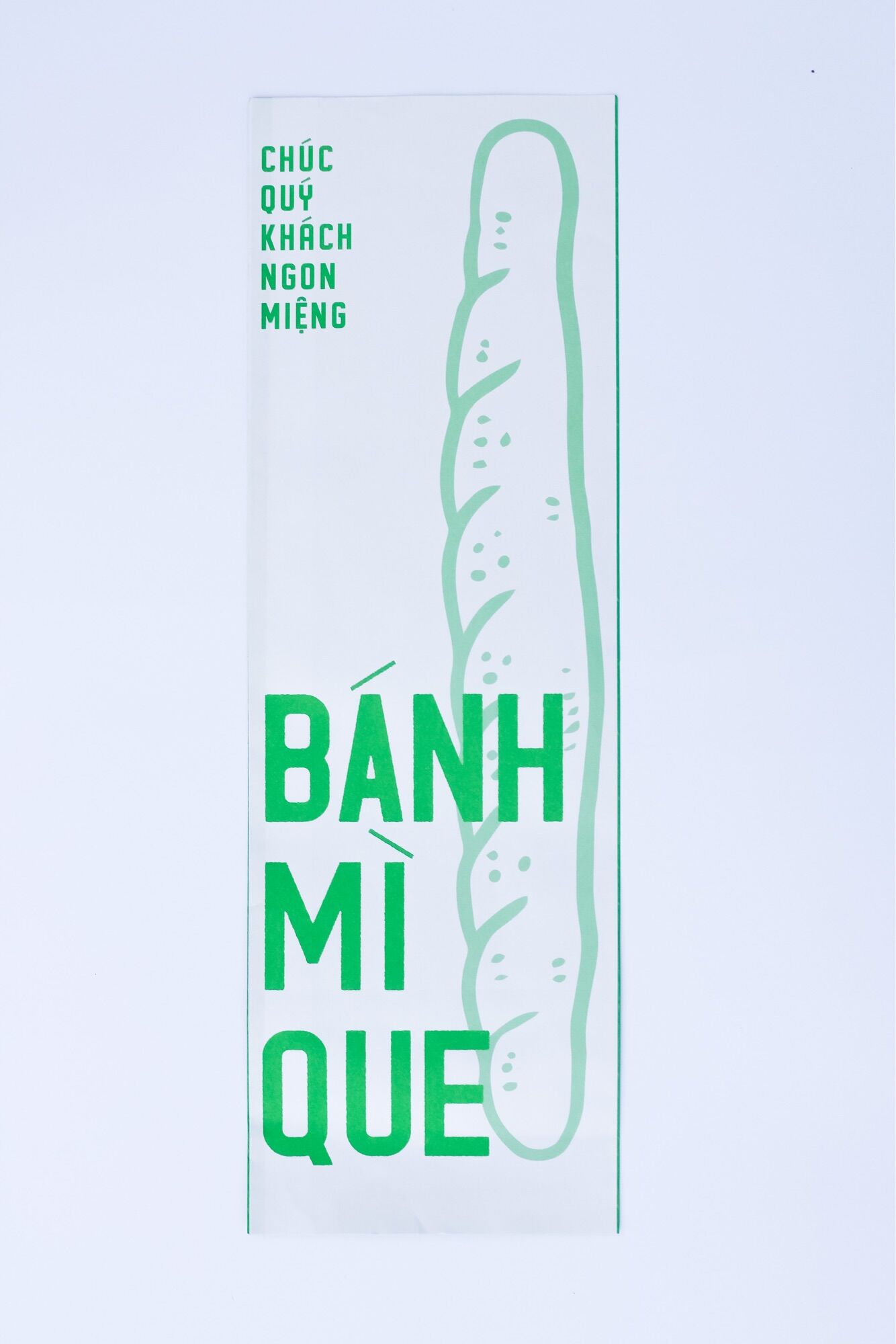 Túi Đựng Bánh Mì Que Xanh 1000 Túi