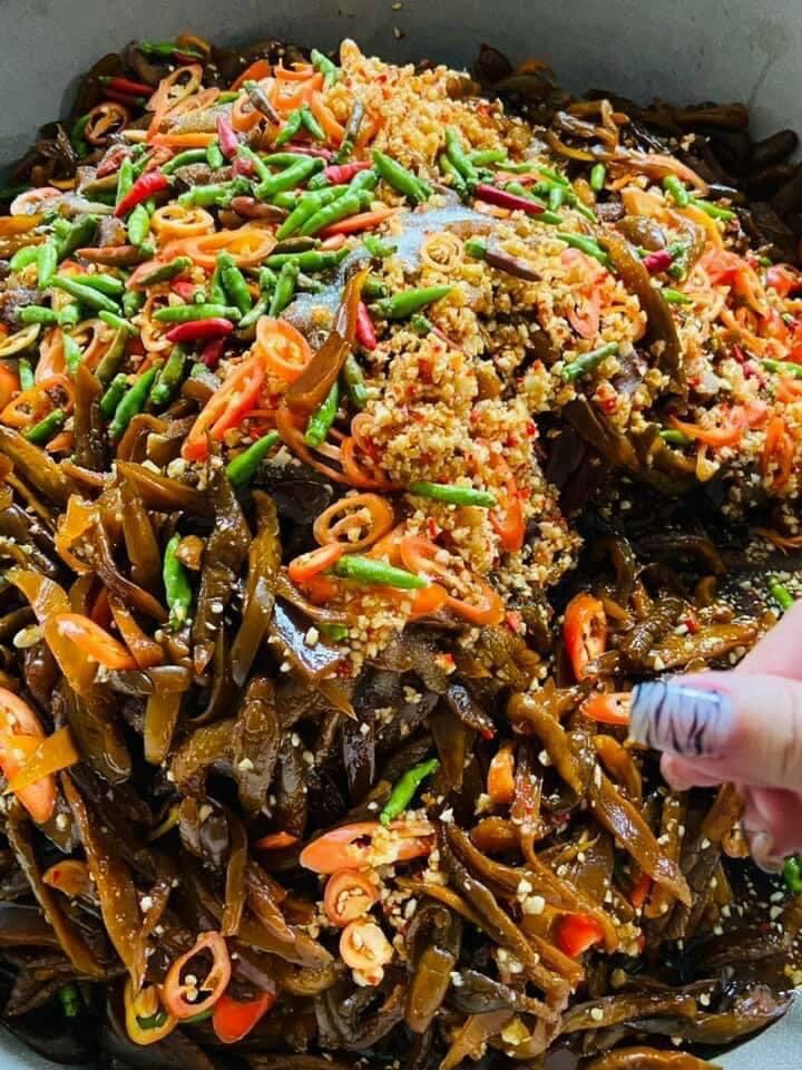 Dưa mắm trộn sẵn  600g