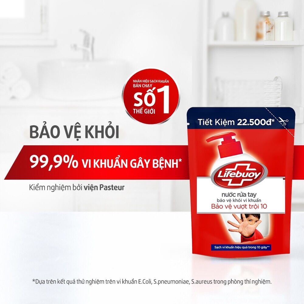 Nước rửa tay Lifeboy túi 450g