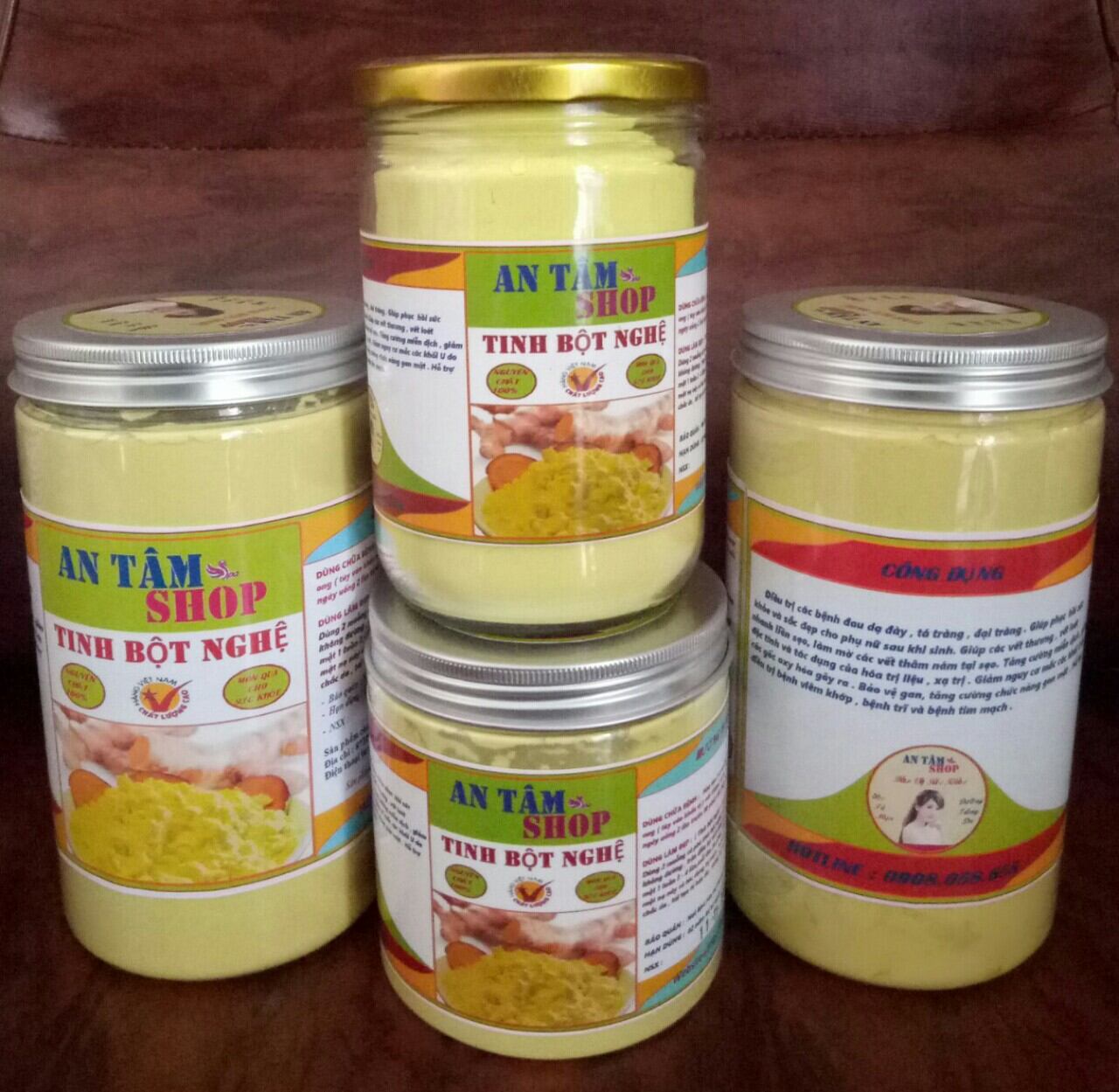 Tinh Bột Nghệ Đỏ Nano Curcumin 500gr