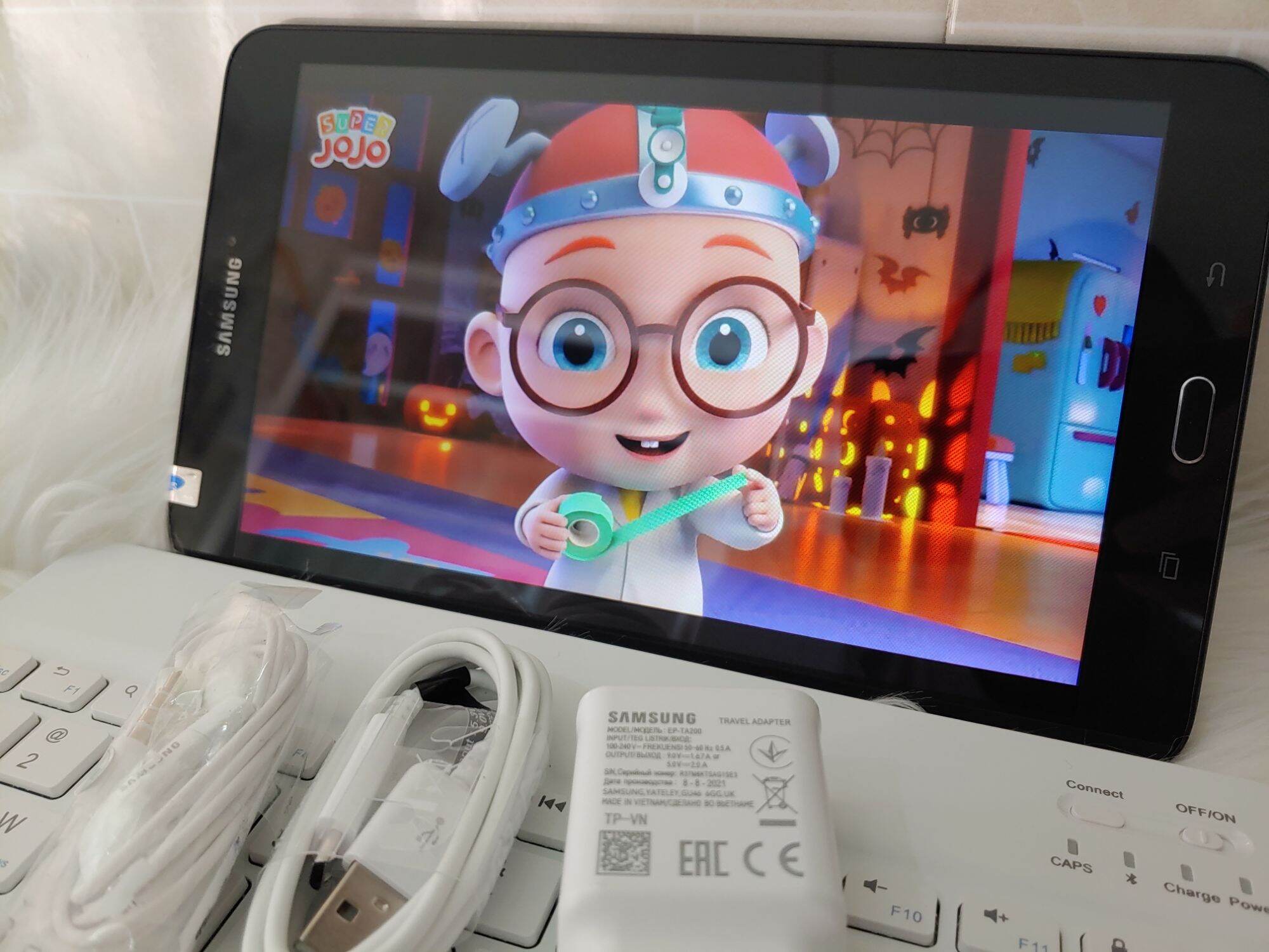Samsung Tab A8  8inh 4G Wifi pin khoẻ màn to học online chính hãng