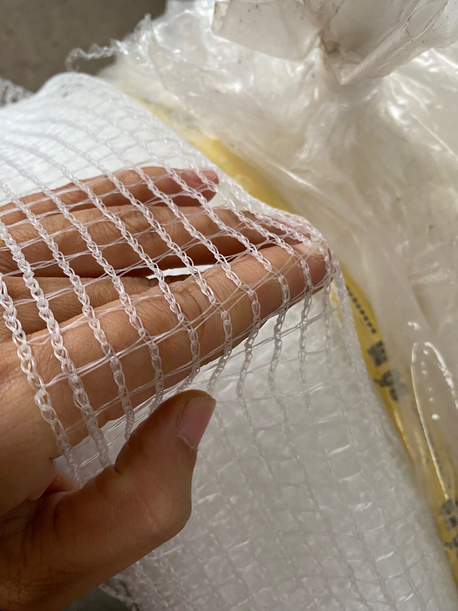 10 Mét lưới cước màu trắng khổ cao 70 phân