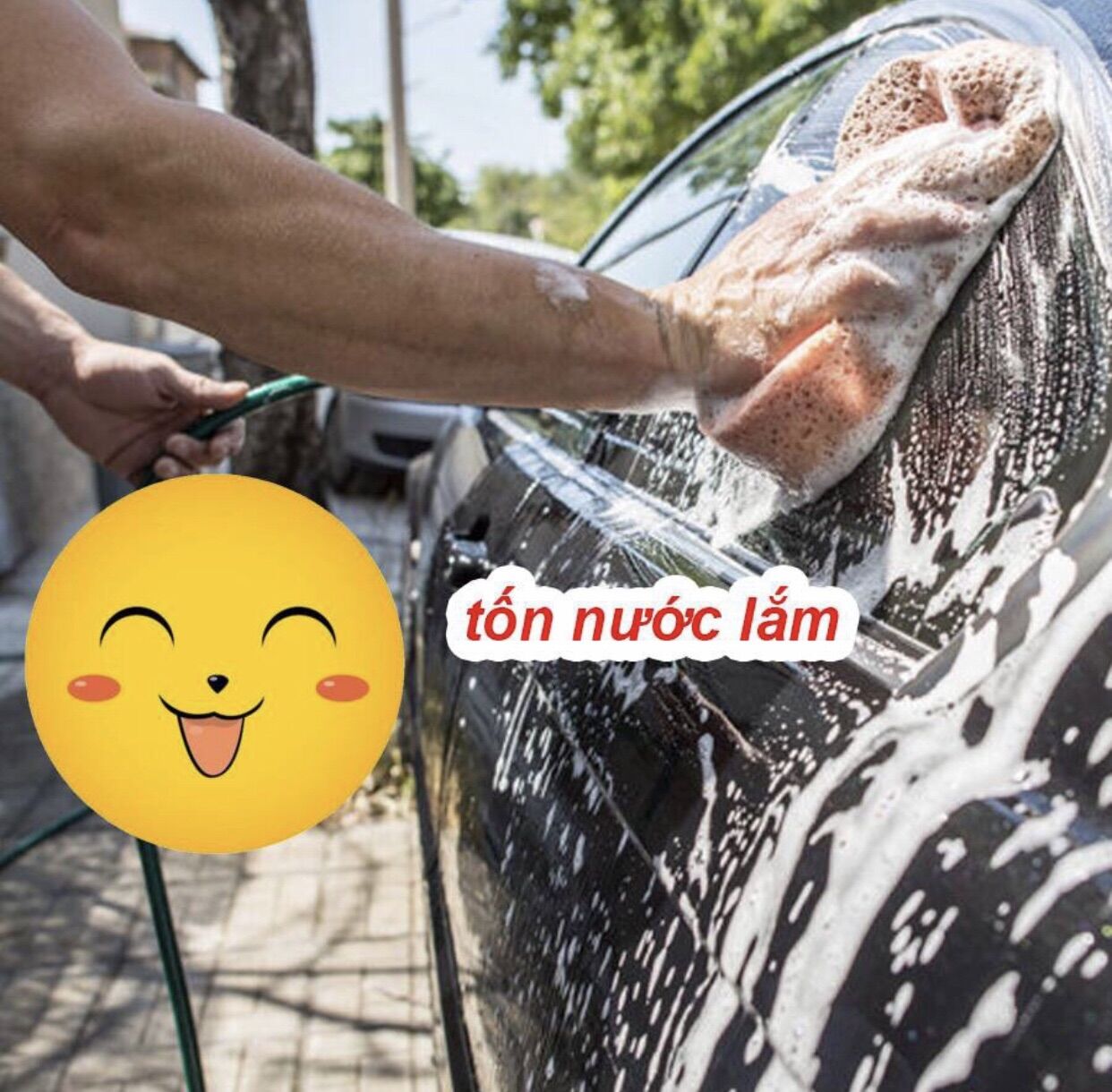 Bột Rửa Xe Không Chạm