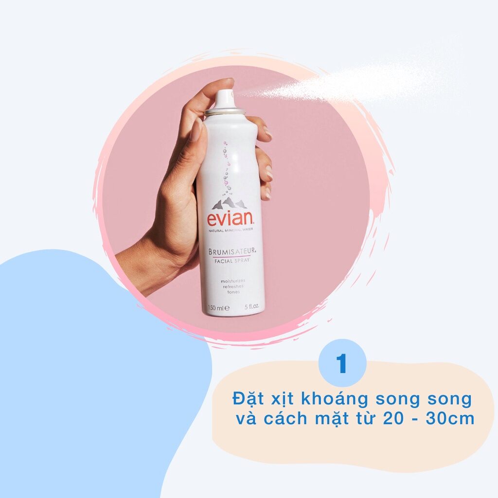 Xịt khoáng EVIAN Facial Spray