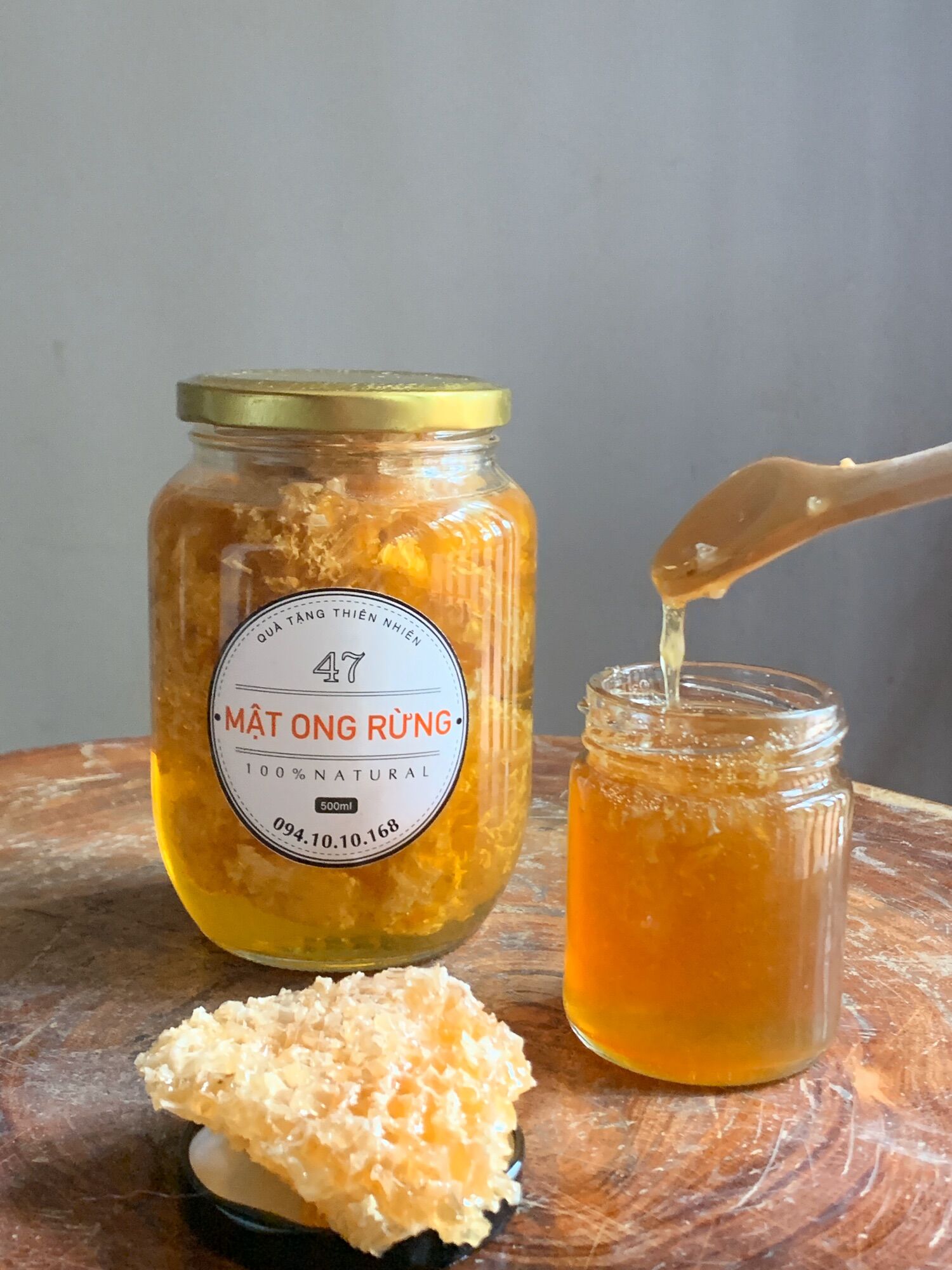 Mật Ong Rừng Nguyên Tổ