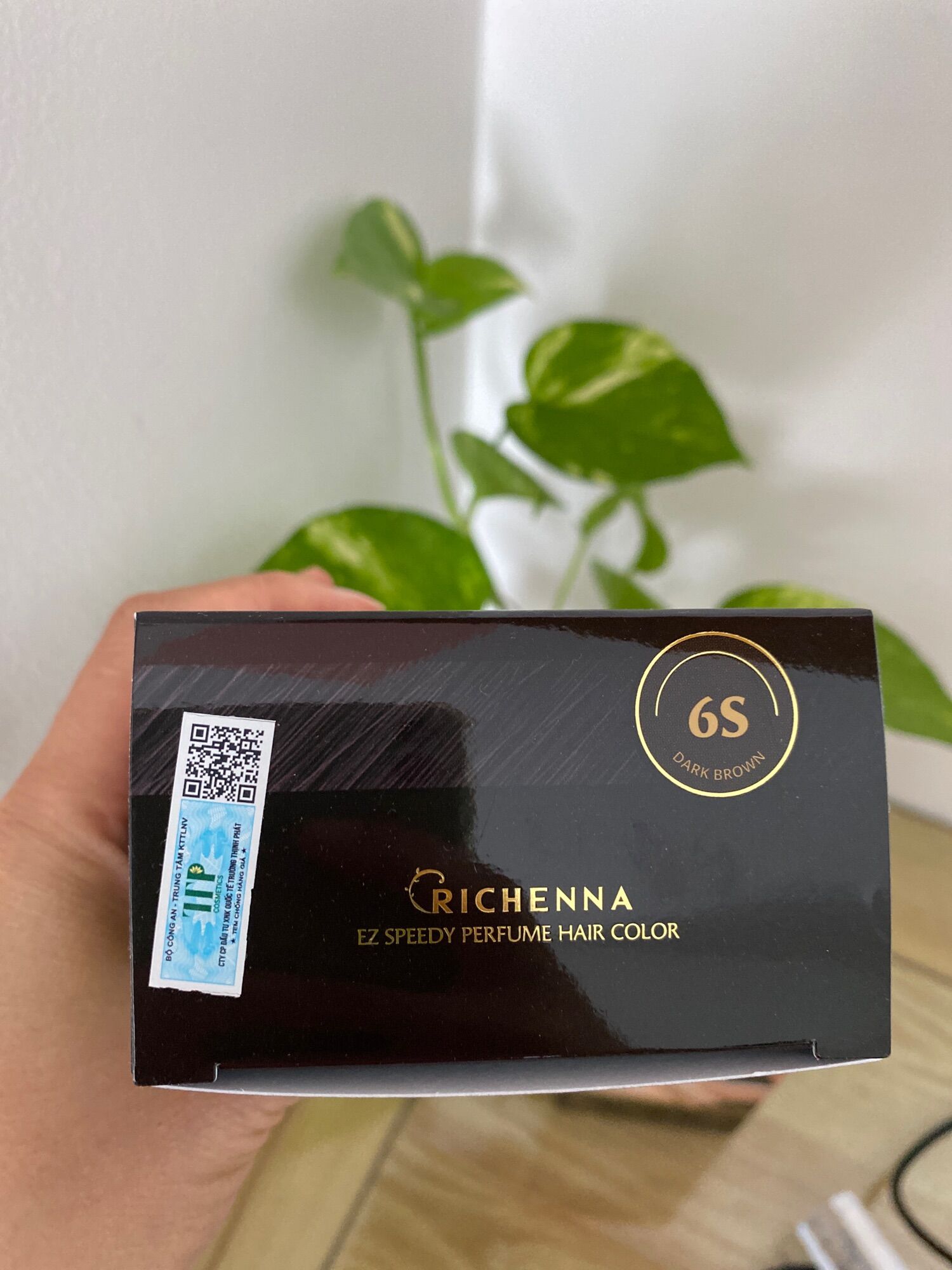 Dầu gội nhuộm tóc RICHENNA - Hàn Quốc - 40gr+40gr - xuất xứ Hàn Quốc