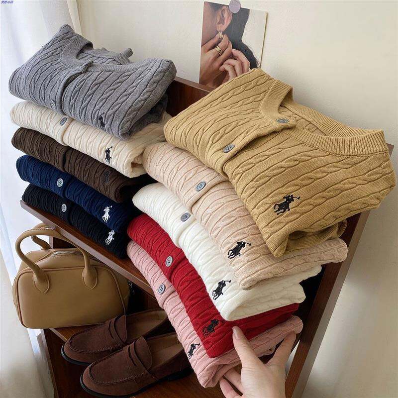 Áo Len Cardigan Dệt Kim Màu Xám Ngắn Cho Nữ Áo Khoác Ngoài Thêu Họa Tiết Cườm Cỡ Nhỏ Vai Áo Len Phong Cách Hàn Quốc