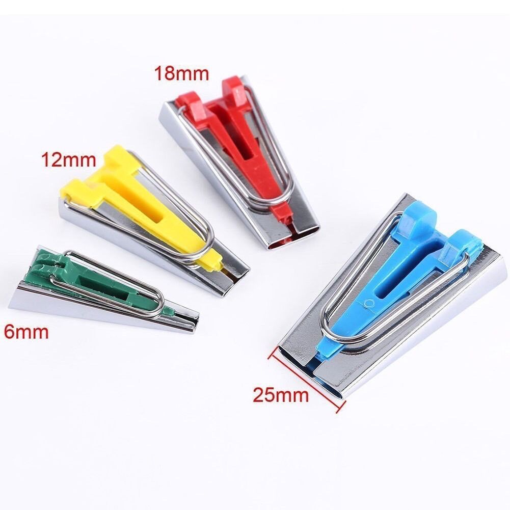 Bán lẻ 1 chiếc cữ viền ủi làm viền gấu bằng vải các size 6mm, 12mm, 18mm, 25mm