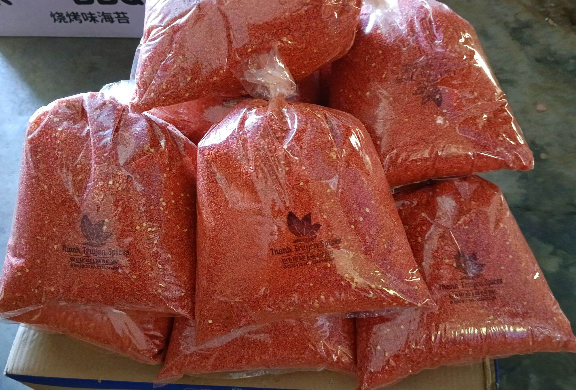 Ớt phủ gà nướng ko cay [loại 1, ko trộn muối]