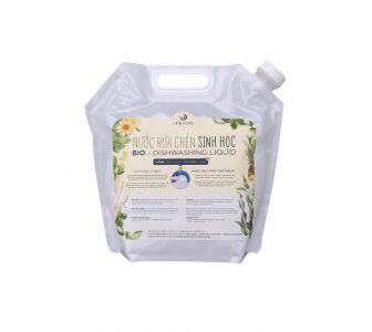 Nước rửa chén sinh học minh hồng one4one túi 4.9 lít