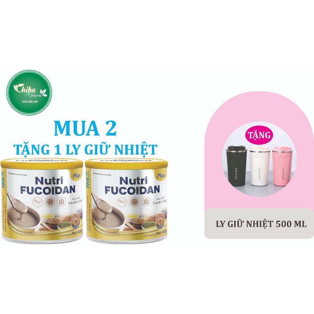 Sữa Thực Dưỡng Miễn Dịch Nutri Fucoidan Plus lon 500gr