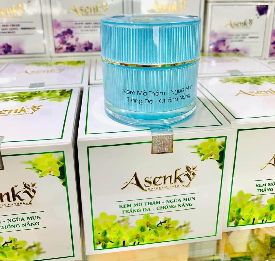 Kem Mụn Thâm Trắng Da Asenky 20G