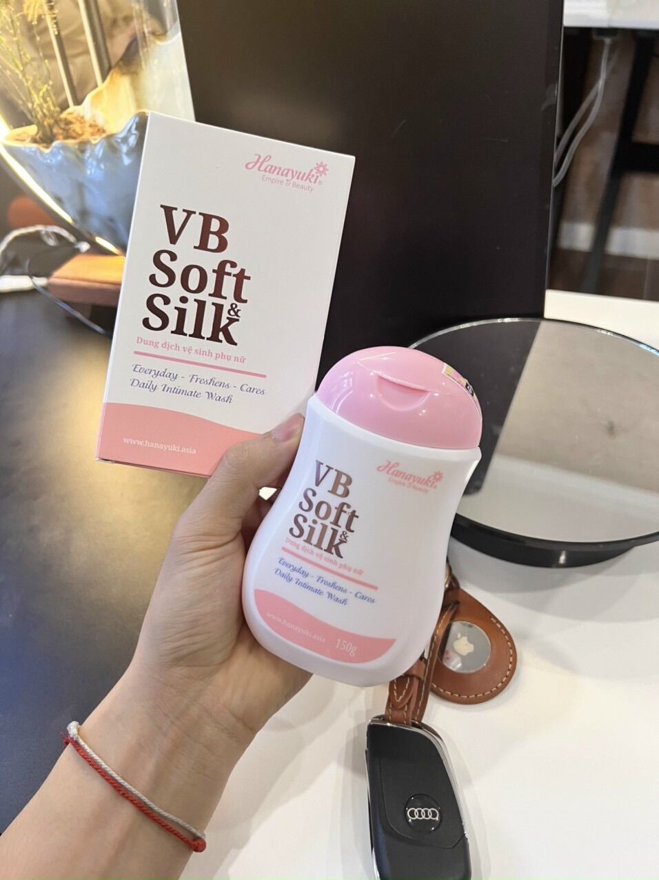 Dung dich vệ sinh hana Hồng