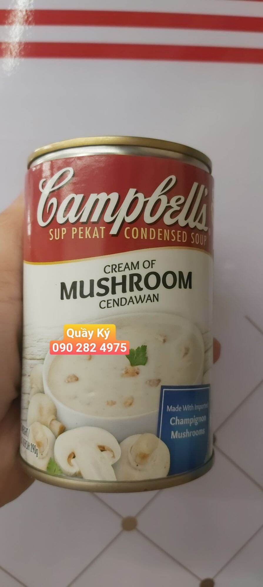 Súp kem nấm Cream of Mushroom Campbell s 290g