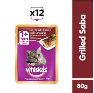 Pate Whiskas dạng sốt Cá Basa Nướng 85g