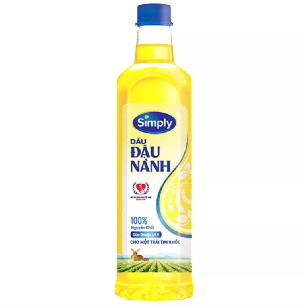 Dầu đậu nành Simply 1l