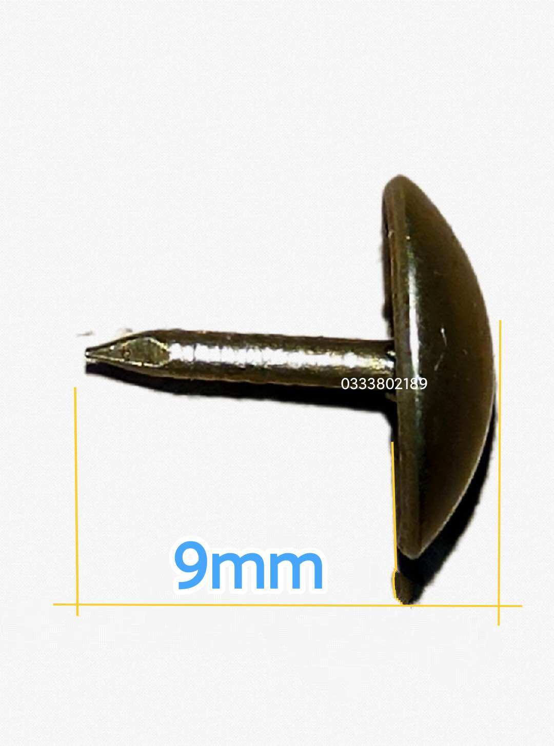 Đinh mũ/ Đinh dù (50gr) màu đồng cổ điển/ Vàng