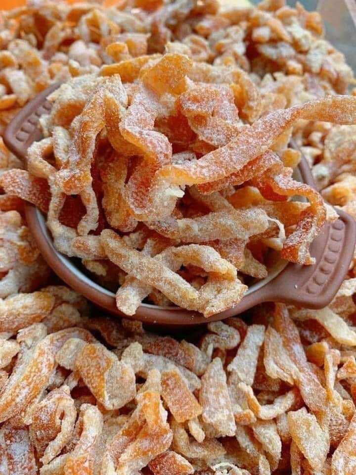500g mứt trần bì sấy cam thảo