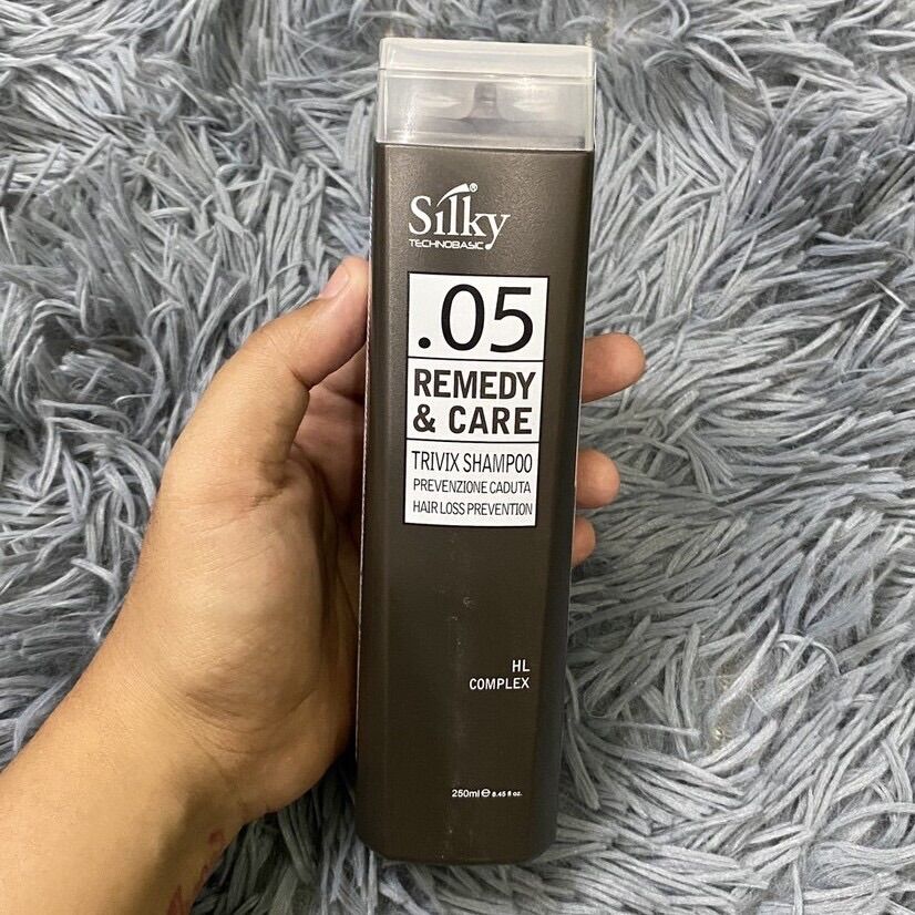 Dầu gội chống rụng và kích mọc tóc silky trivix 250ml