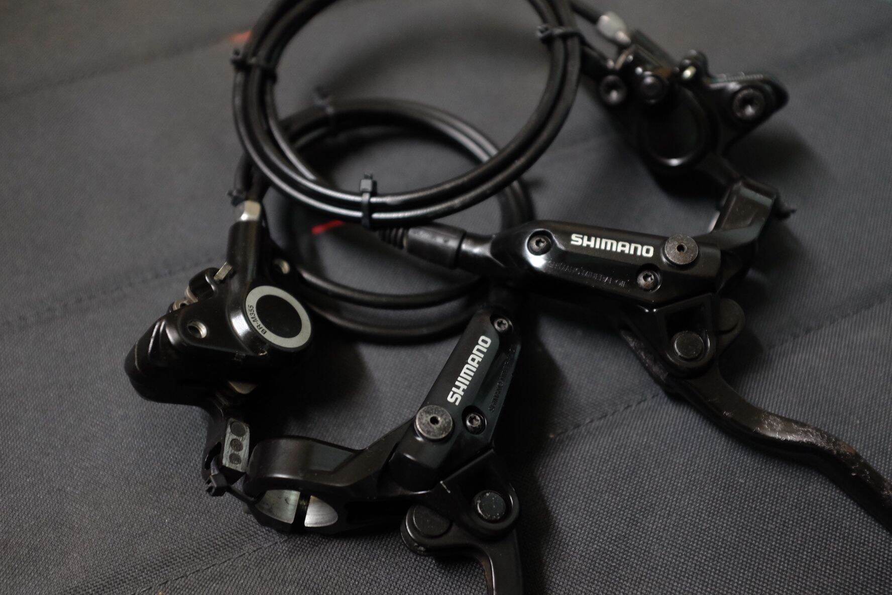 phanh dầu xe đạp shimano M355 (đã qua sử dụng)