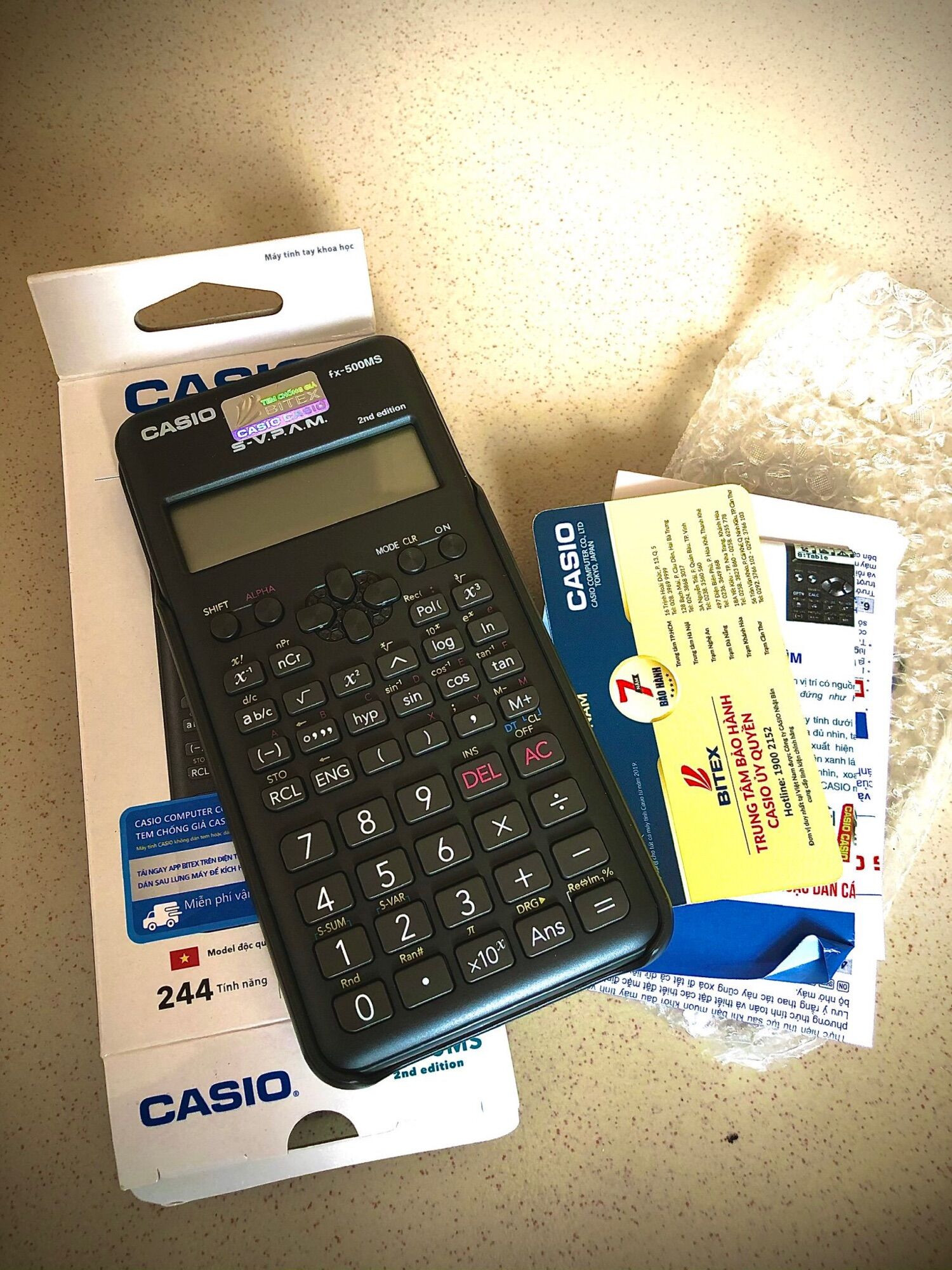 Casio 500 ms