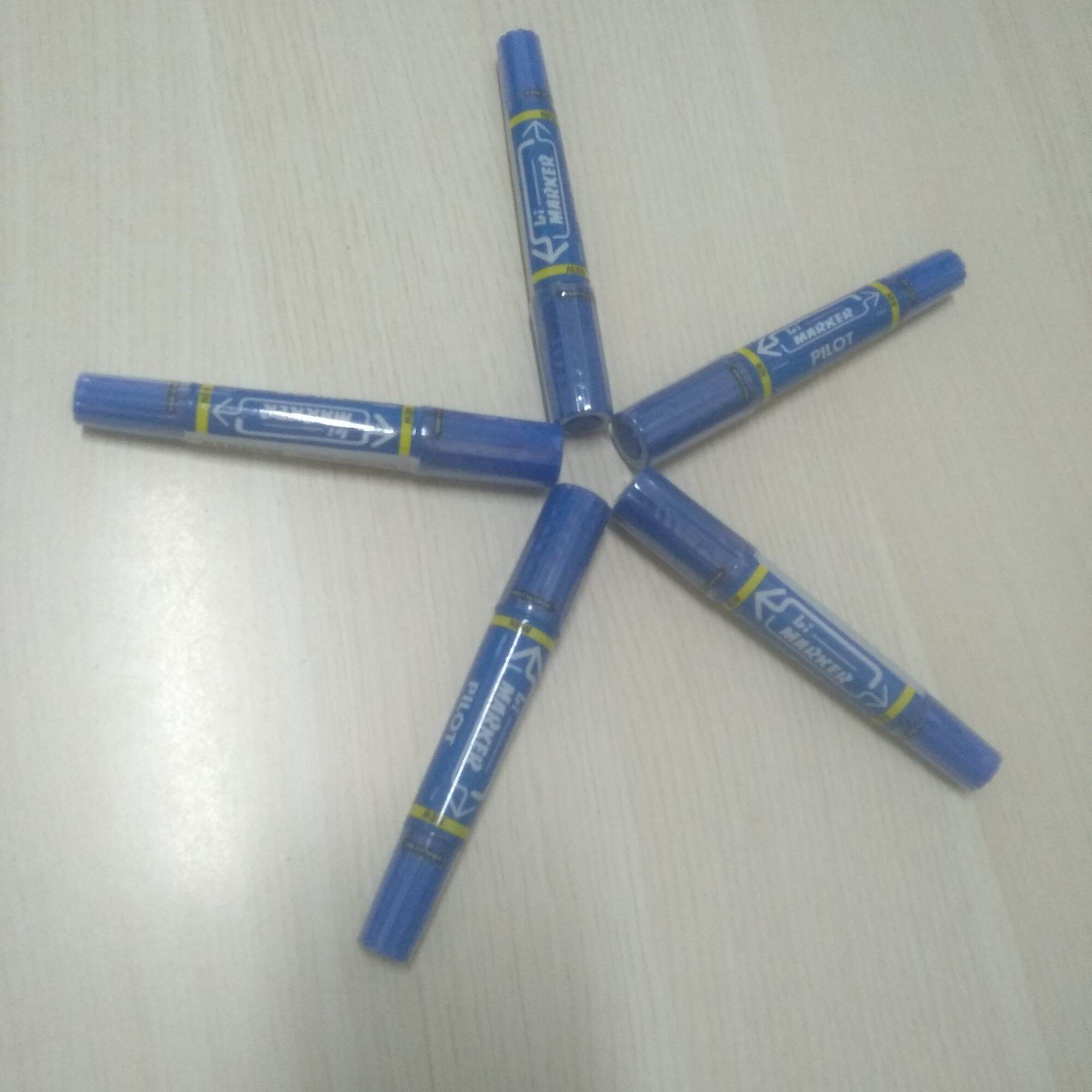 1 Cây bút lông dầu Thái PILOT -- Màu Xanh