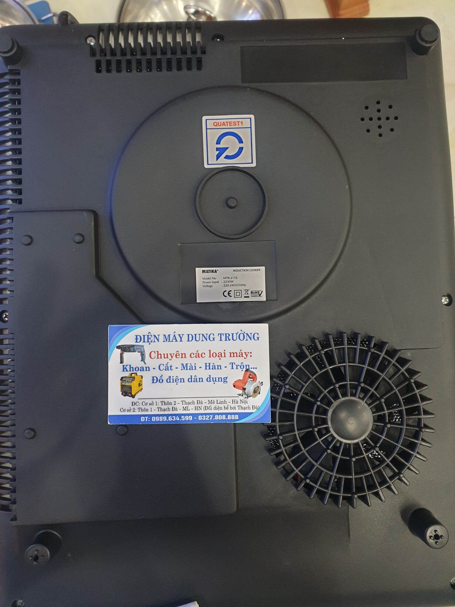 Bếp điện từ MATIKA . MTK 2116