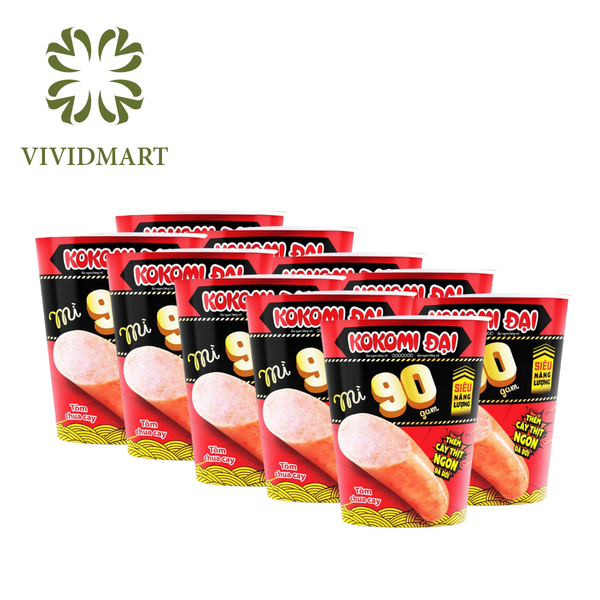 - masan - mì ly kokomi đại 90g tôm chua cay có thịt/ mì ly kokomi 90gam tôm chua cay có c y chả tôm/ mì ly kokomi đại có cây thịt thật vị tôm chua cay/ kokomi ly 90g đại vị tôm chua cay có cây thịt thật.