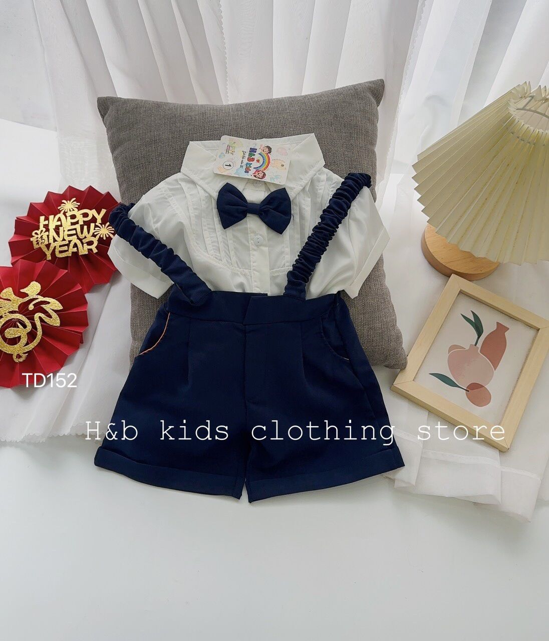 (SALE) Set yếm công tử bé trai