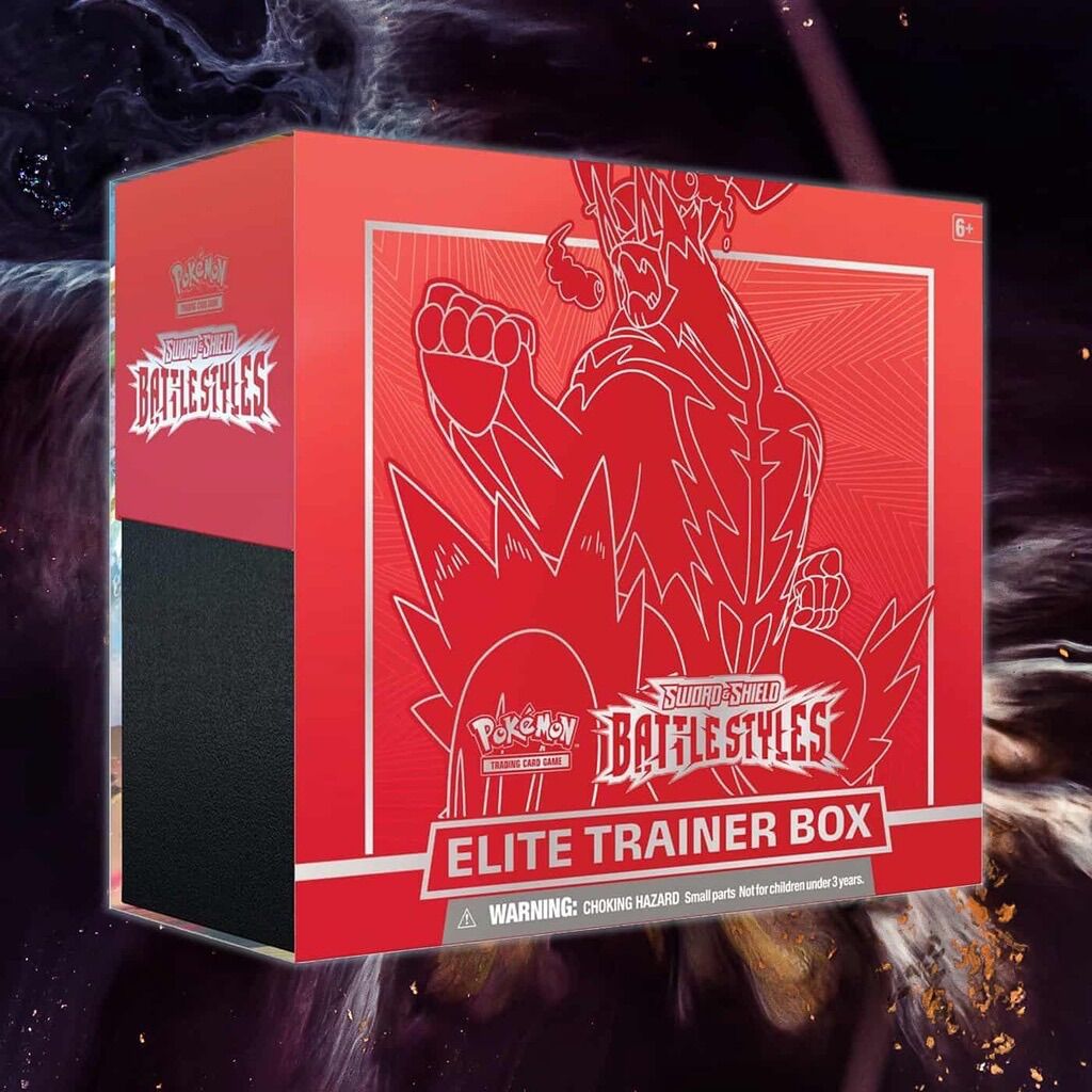 Hộp Thẻ Pokemon TCG Elite Trainer Box Sword & Shield Battle Styles