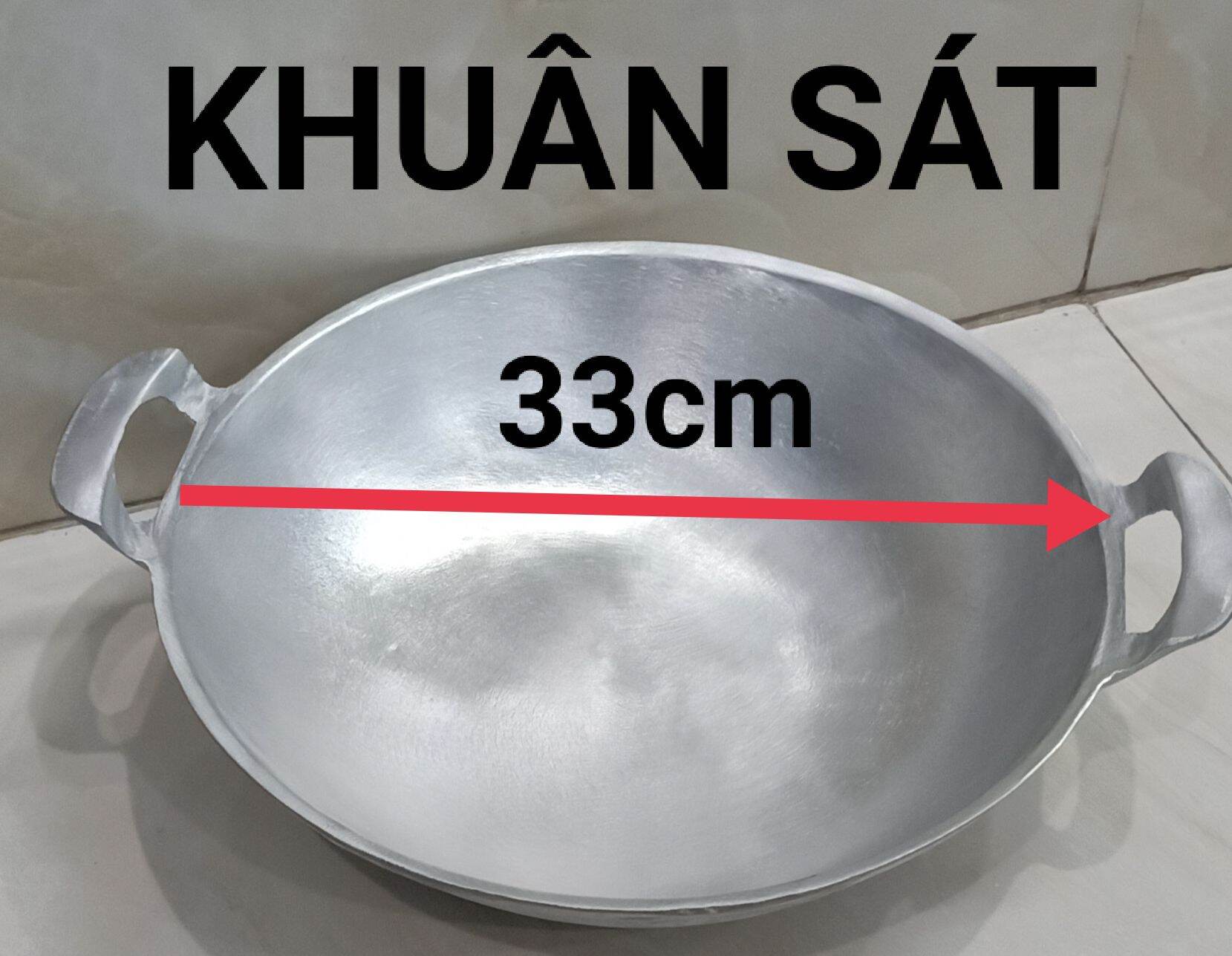 Chảo gang đúc đã được mài bóng 36 CM