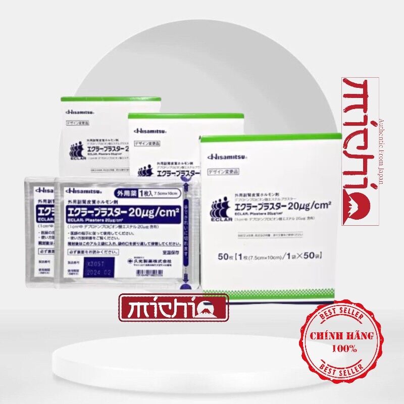 Miếng Dán Ép Sẹo Lồi Eclar Plaster