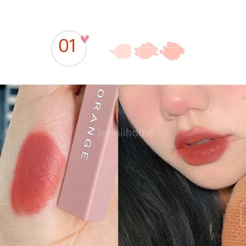 Son lì HEORANGE son kem siêu mềm mịn