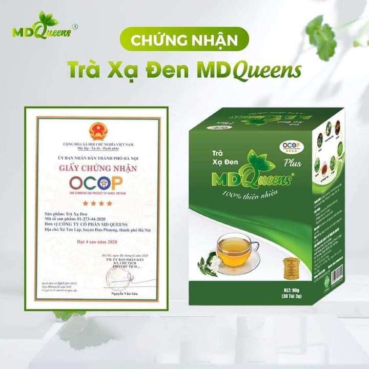 TRÀ XẠ ĐEN MD QUEENs